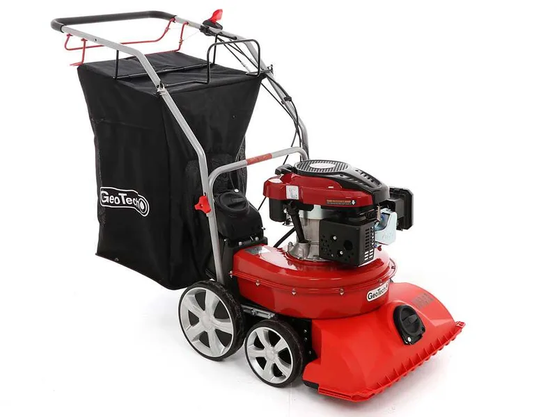 GeoTech LV 450 SP - Aspirateur à feuilles thermique autotracté - Loncin 159 cm3