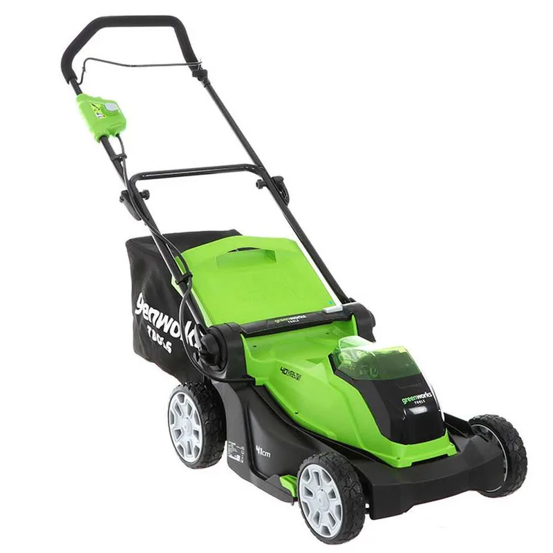 Greenworks G40LM41 - Tondeuse à gazon électrique sur batterie 40V
