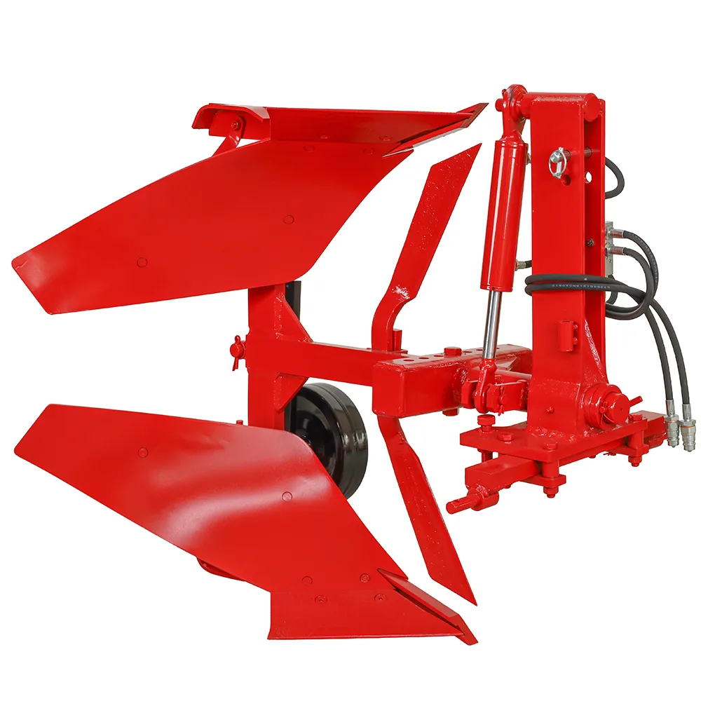 VRIS-01M - Charrue réversible à versoir avec dent de pénétration - Pour tracteurs avec attelage à trois points - Retournement hydraulique