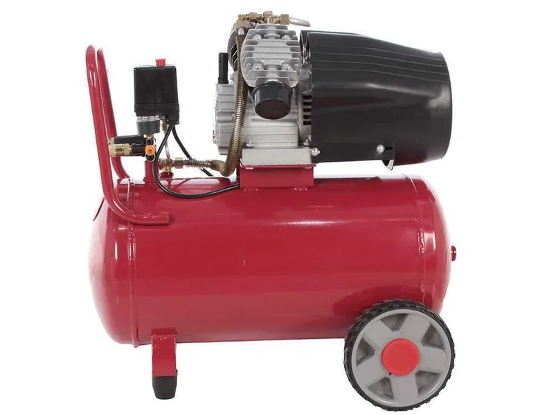 GeoTech AC50-10-30VC - Compresseur électrique 50 L air comprimé - Moteur 3 CV