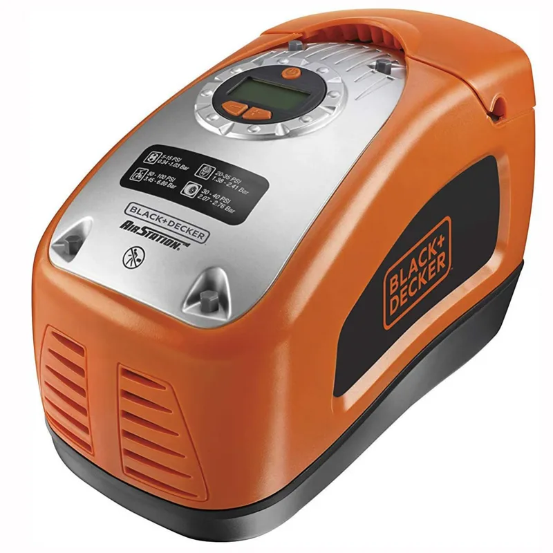 Black & Decker ASI300-QS - Compresseur d'air portatif monophasé, oil-less - 11 Bar Max