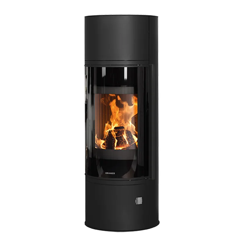 Oranier Arena Aqua 2.0 poêle à bois hydraulique en acier noir