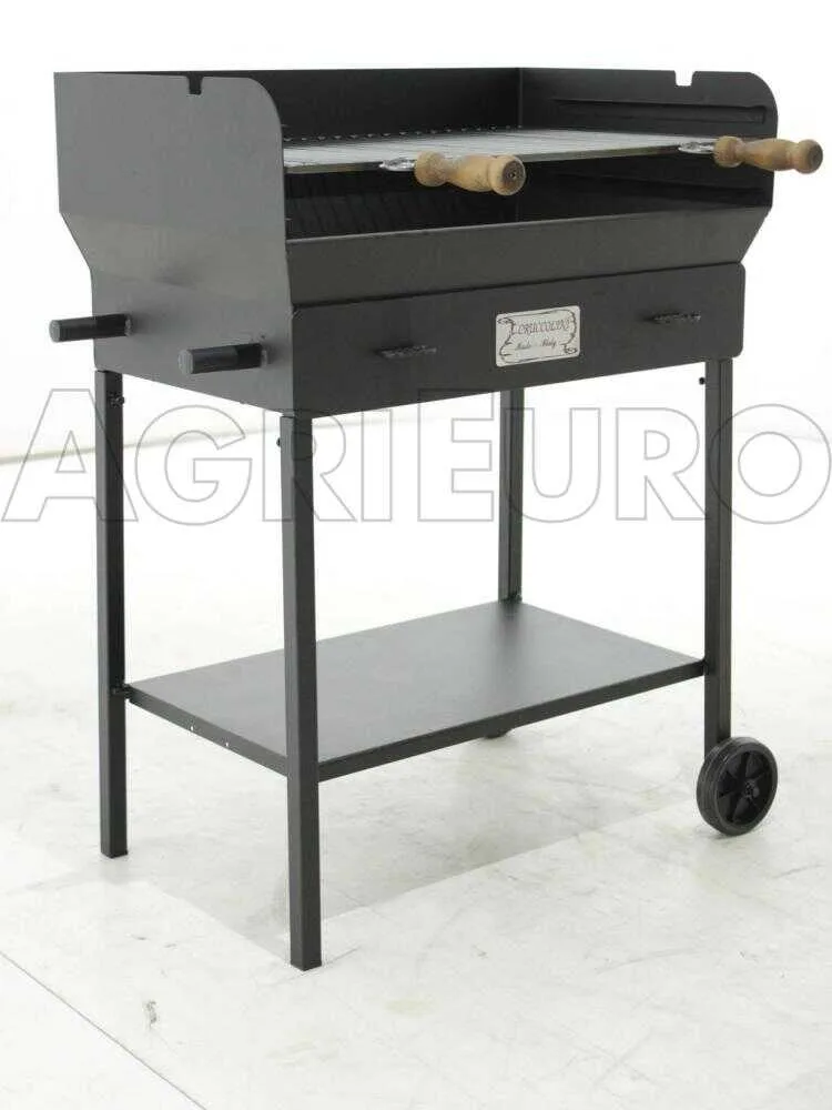 Cruccolini Massa - Barbecue à bois et charbon en fer artisanal