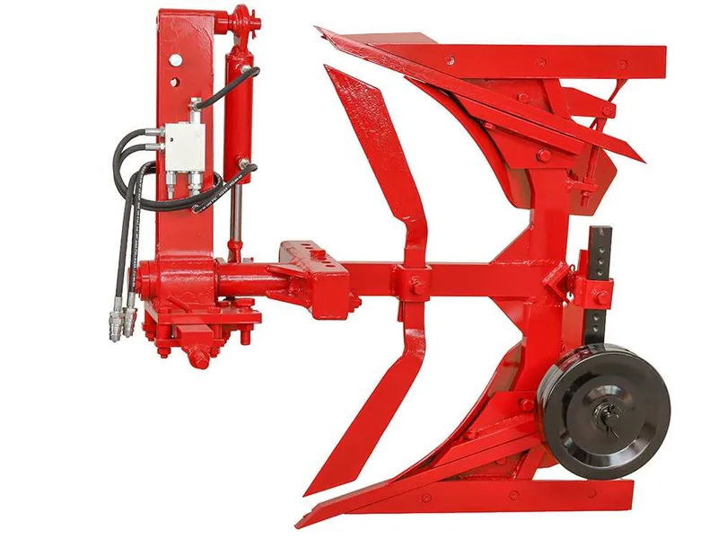VRIS-01M - Charrue réversible à versoir avec dent de pénétration - Pour tracteurs avec attelage à trois points - Retournement hydraulique