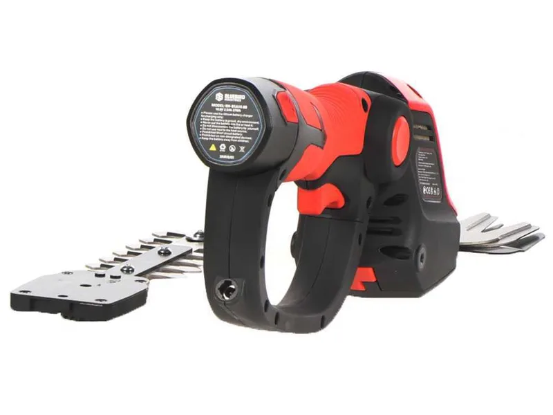 Blue Bird GC 22-10 - Cisaille à gazon sur batterie - Taille-haie - 12,6 V 2,5 Ah + perche de rallonge