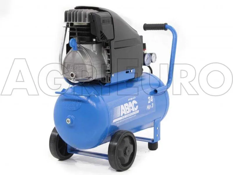 Abac pole position L30P - Compresseur d'air électrique mo,ophasé - Moteur 3 CV - 24 L