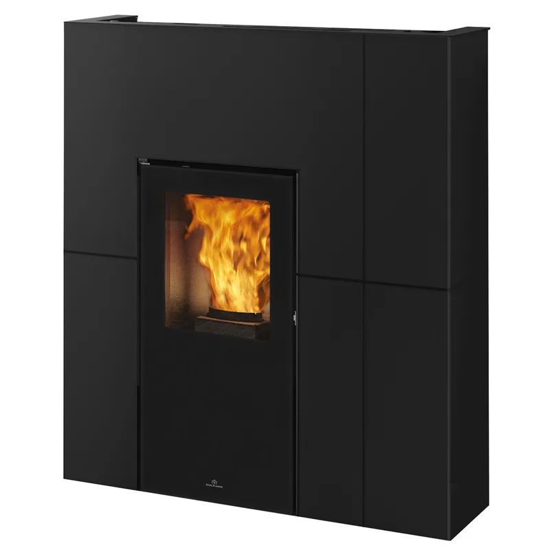 Edilkamin Blade H 15 Evo poêle à granulés bouilleur acier noir
