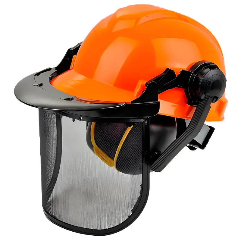 Casque de protection professionnel avec visière et casque - sécurité