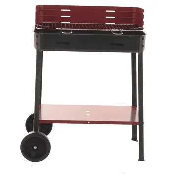 Mille Flavia c/r 55 - Barbecue à charbon en fer artisanal - 55,5x29,5 cm