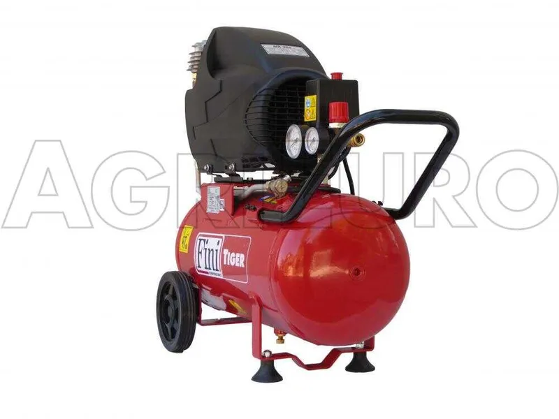 Fini Tiger MK 285 24 - Compresseur d'air électrique monophasé - Moteur 2,5 CV - 24 L
