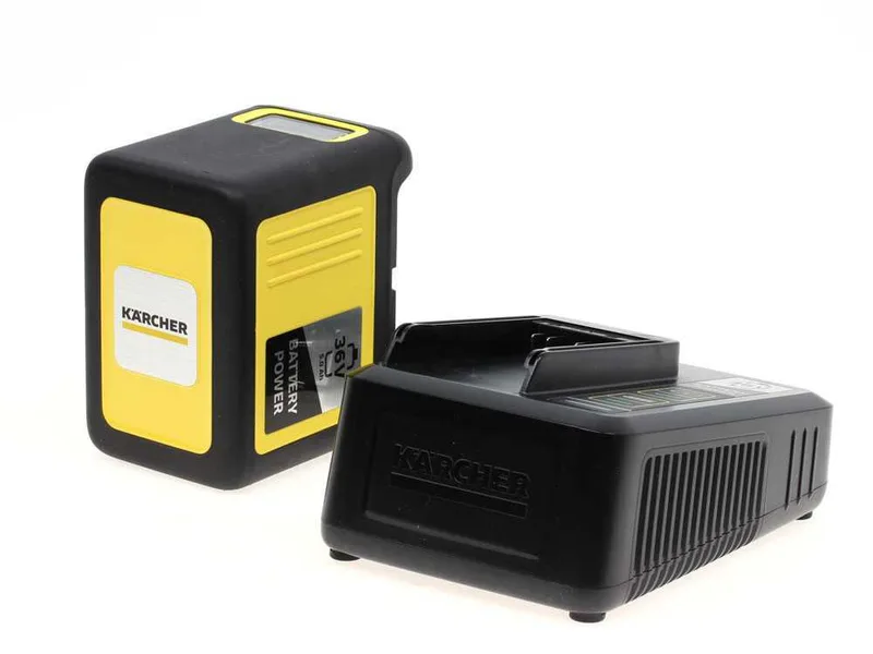 Kit de démarrage Chargeur et batterie Karcher 36V 5 Ah