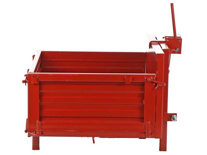Francini P 100 - Benne de chargement pour tracteur - Basculante - 3 ridelles ouvrables