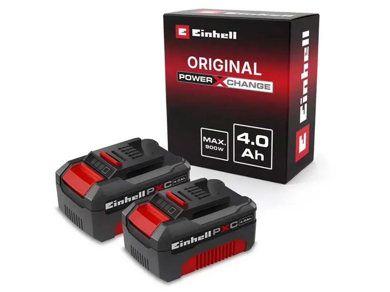 2 Batteries Power X-Change Einhell 18V 4Ah