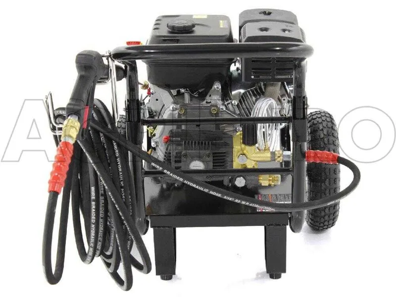 GeoTech Pro PWP 15/235 ZW - Nettoyeur haute pression thermique - 235 bar - Moteur Loncin à essence - 270 cm³