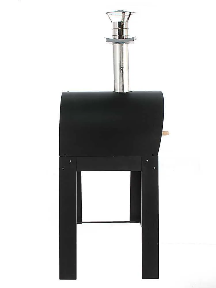AgriEuro Mini Cibus - Four à bois pour pizza d'extérieur 70x50 - Capacité de cuisson : 2 pizzas