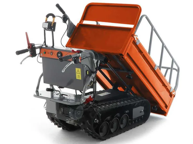 Brouette électrique à batterie Wortex Beach 270E - Caisson extensible manuel 450Kg