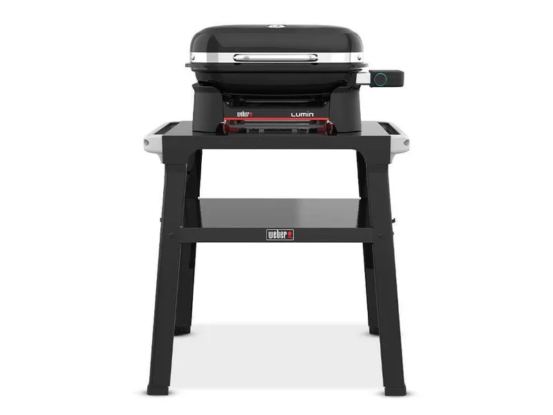 Weber Lumin Compact avec support - Barbecue électrique portable