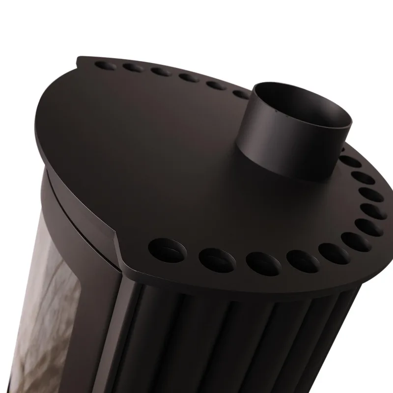 Poêle à air chaud Masterflamme Piccolo II Noir