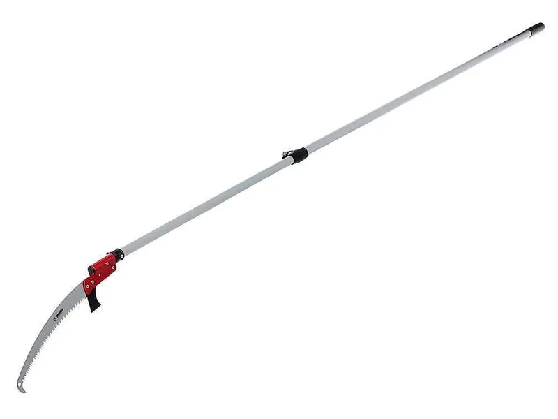 Scie de jardin Ausonia sur perche télescopique en aluminium de 4 mètres - lame de 35 cm