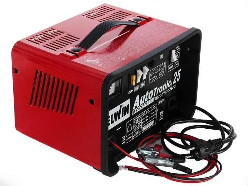 Telwin Autotronic 25 Boost - Chargeur de voiture et mainteneur de charge - batteries au plomb 12/24V