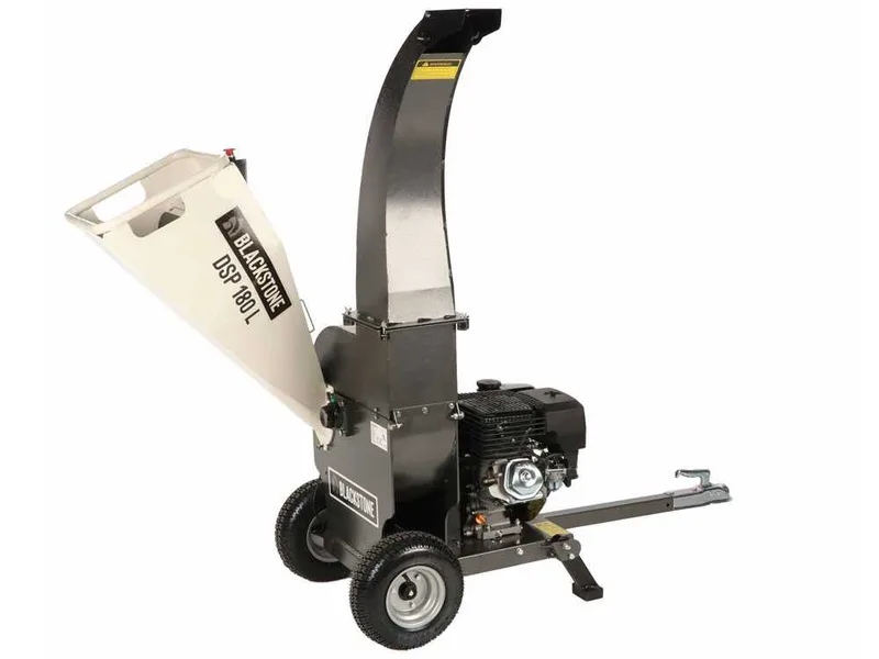 BlackStone DSP 180 L - Broyeur à essence - avec moteur à essence Loncin de 420 cm3