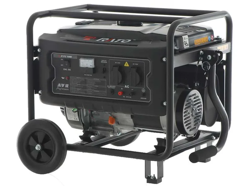 Groupe électrogène monophasé Rato R3000 - sur chariot - 2.7 Kw