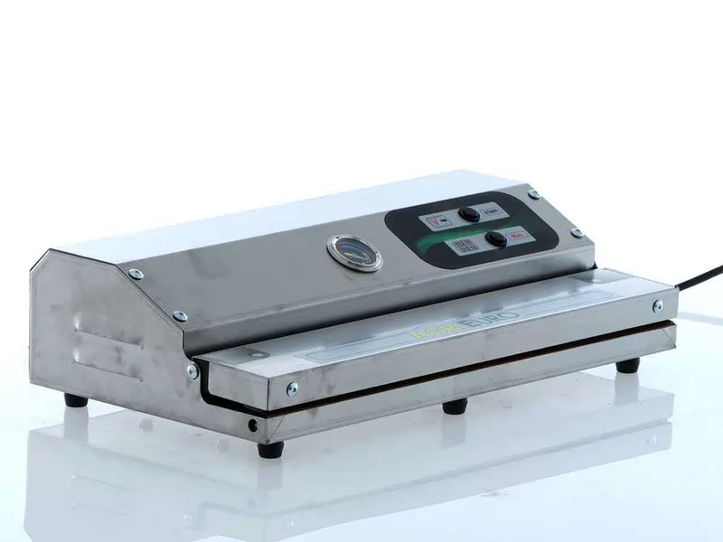 BIG Euro 460 INOX - Machine sous vide + vacuomètre - Barre de soudure de 47 cm