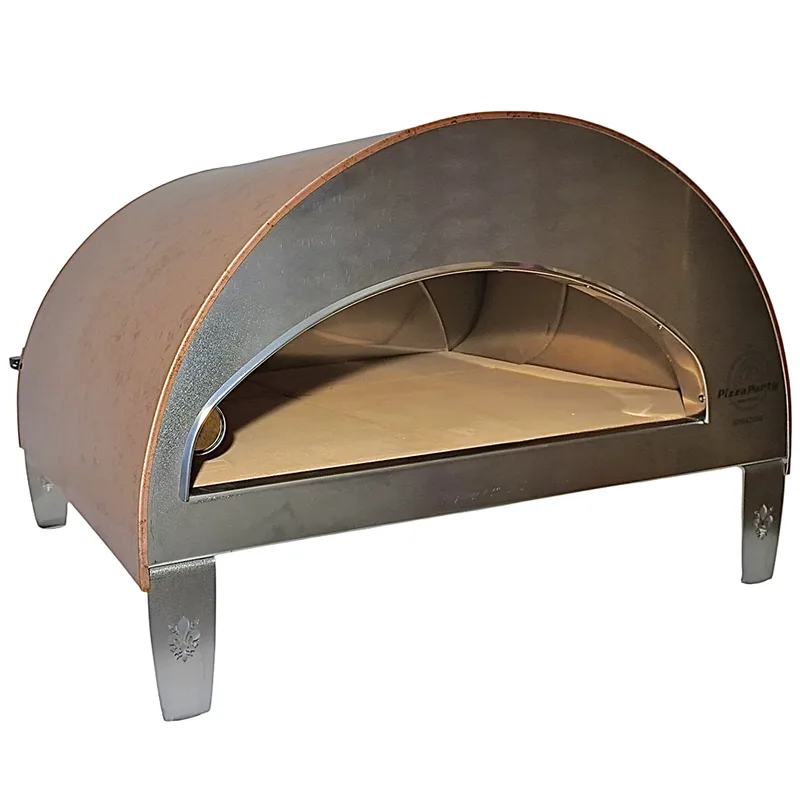 Pizza Party Ispirazione - Four à pizza à gaz d'extérieur - Chambre de cuisson 60 x 70 cm - Sole en briques réfractaires