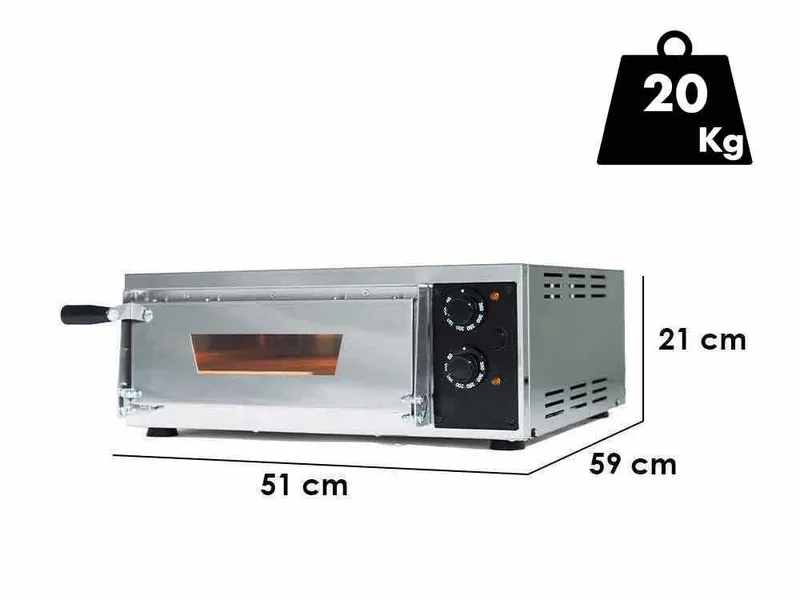 Effeuno EFFE 1 - Four à pizza électrique - Chambre unique