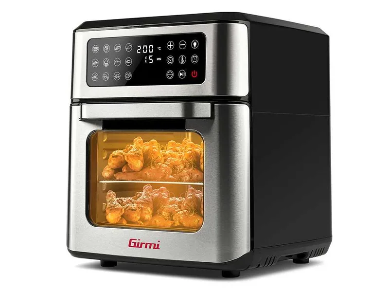 Girmi FG97 GenioPiù - Four électrique - Friteuse sans huile digitale 12 L