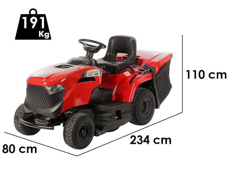 MPNS 84 H - Tondeuse autoportée avec transmission hydrostatique - Bac de ramassage - Mulching