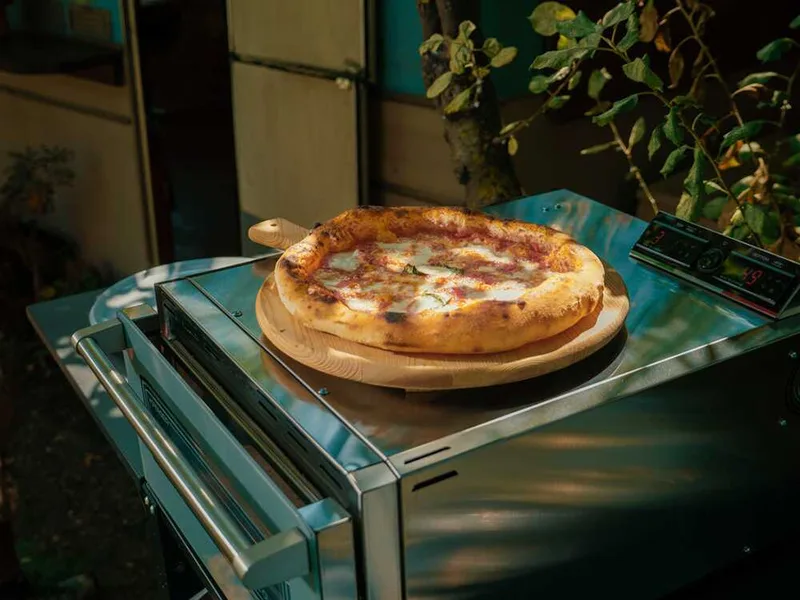 Macte Ovens Nettuno ADVANCED Noir - Four électrique à pizza - 2975 W