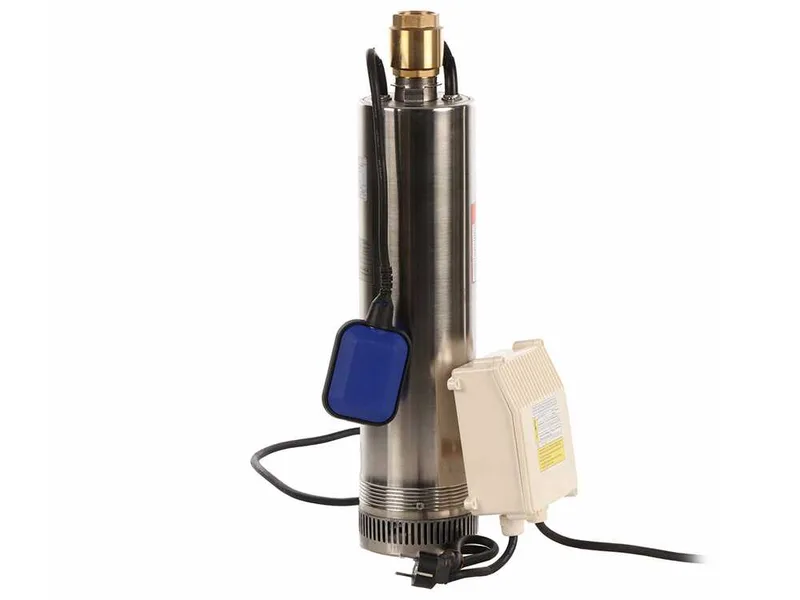 Ribimex PRPVC1102/65F - Pompe immergée pour puits - 1100 W - Eaux claires