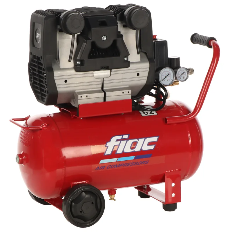 FIAC Xilence 24 XS258 - Compresseur d'air électrique monophasé insonorisé - Oil-less - Moteur 2 CV - 24 L