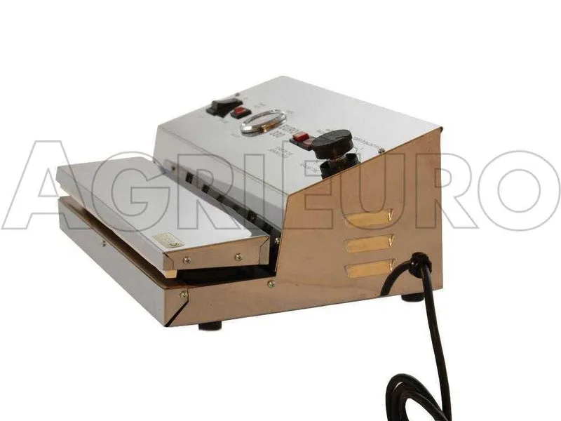 Machine sous vide manuelle en acier Euro 330 INOX - Barre de soudure 33 cm