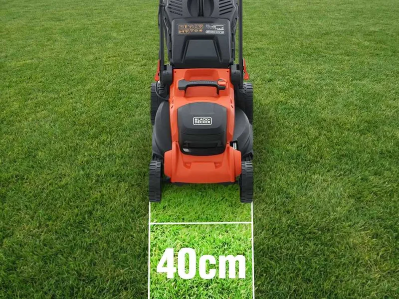 Black & Decker BEMWP400-QS - Tondeuse à gazon électrique - 1800 W - Largeur de coupe 40 cm