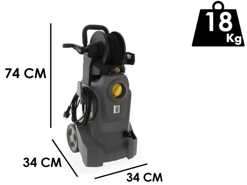 Nettoyeur haute pression à eau froide Karcher Pro HD X 4/10 Classic - Pression max 145 bars