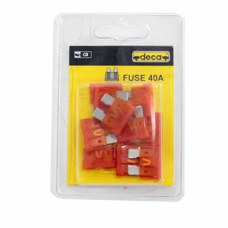 Fusibles 40A Deca - 10 pièces