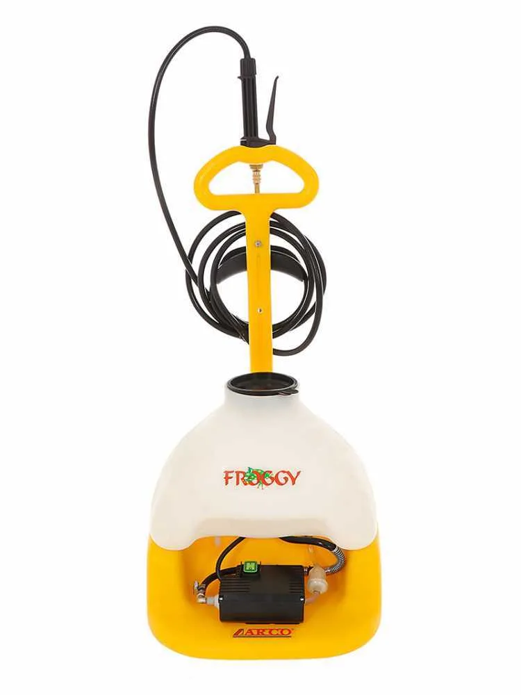 Pompe de pulvérisation électrique à trolley ARCO Froggy Baby - Réservoir de 10L