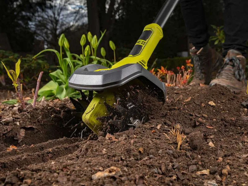 RYOBI RY18CVA-0 - Motobineuse à batterie - 18V 4Ah