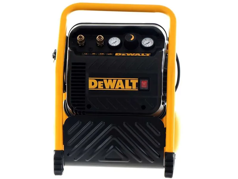 DEWALT DPC10QTC-QS - Compresseur d'air électrique compact portatif monophasé, oil-less - Motore 1.5 CV - 9.4 L