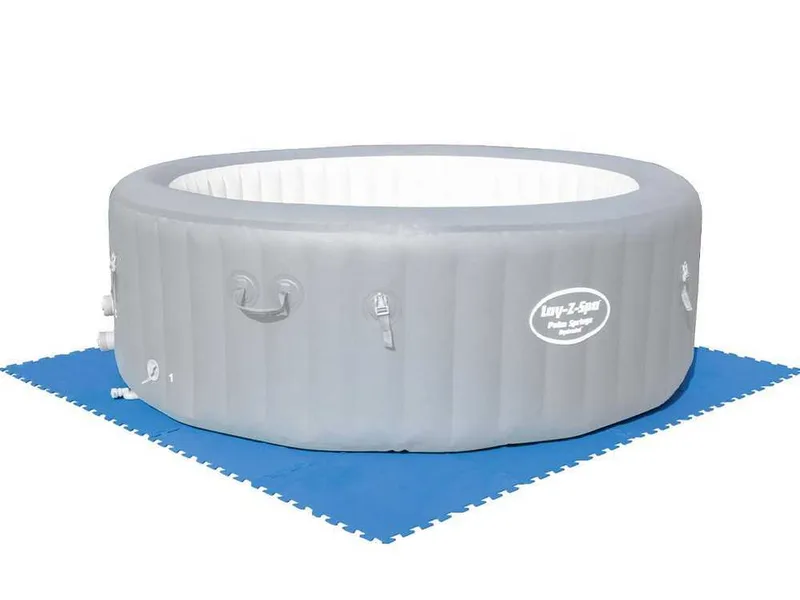 Dalle anti-dérapante bleue 50x50 cm 9 pièces Bestway 58220