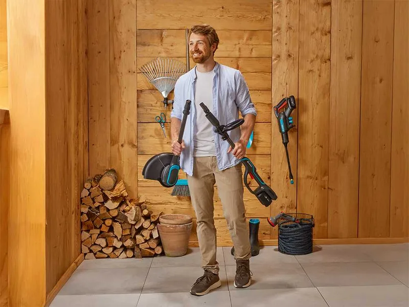 Gardena PowerTrim 30/18V P4A - Coupe-bordure à batterie