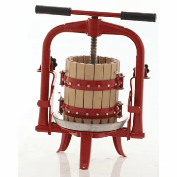 Baesso F15 - Pressoir à vis pour fruits et légumes 6 L – Cage en bois