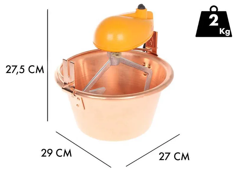 Ardes AR2460 - Chaudron électrique en cuivre - 2,5L - 15W
