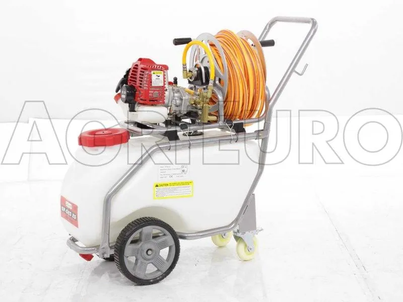 Pompe de Pulvérisation thermique sur chariot GeoTech SP 520 2S - moteur 2 temps à mélange