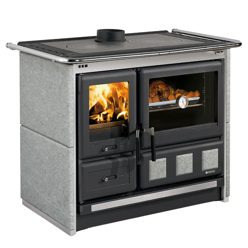 La Nordica Rosa XXL 16 cuisinière à bois pierre naturelle