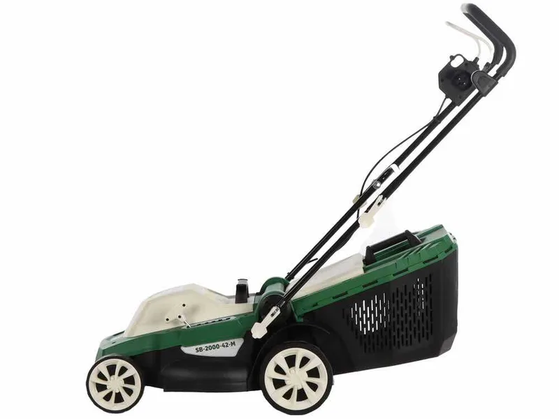 Greenbay SB-2000-42-M - Tondeuse à gazon électrique - 2000W - Coupe de 42 cm