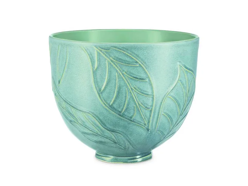 KitchenAid Spring Leaves - Bol en céramique 4,7 L
