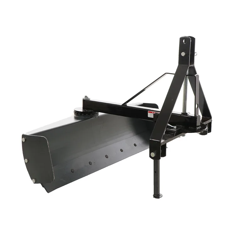 Lame niveleuse pour tracteur Blackstone B-GB 120 à rotation simple 360° et bras orientable